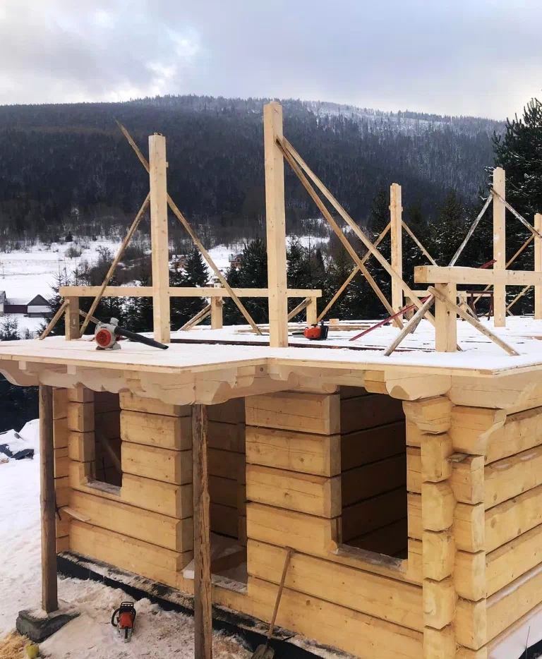Budowa drewnianego domu